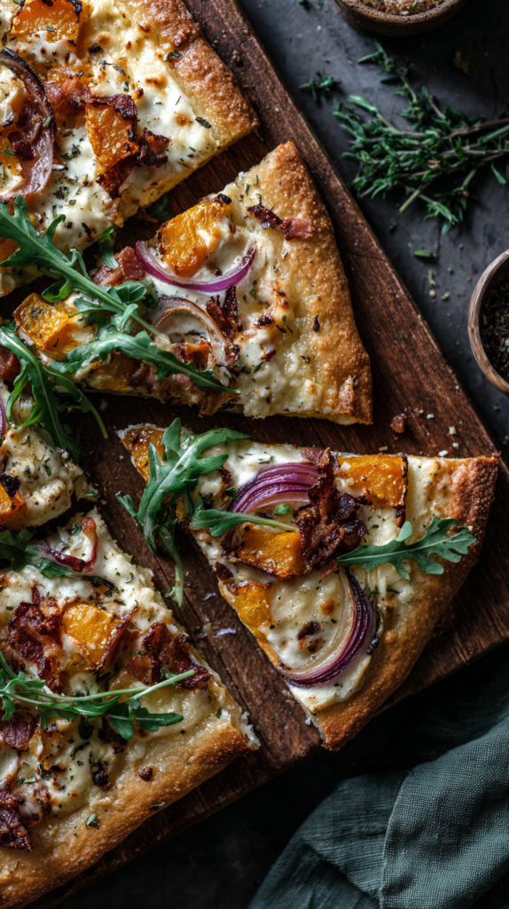 Bunte Bowl mit Kürbis, Quinoa, Rotkohl & Avocado, Tahini-Drizzle.“
